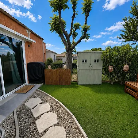 펜션 Maison Familiale Renovee Proche Des Plages Avec Plusieurs Piscines Dont Couverte Chauffee Parking, Wifi, Plancha 베지에