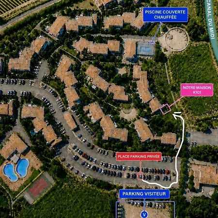 Casa vacanze Maison Familiale Renovée Proche Des Plages Avec Plusieurs Piscines Dont Couverte Chauffée Parking, Wifi, Plancha Béziers